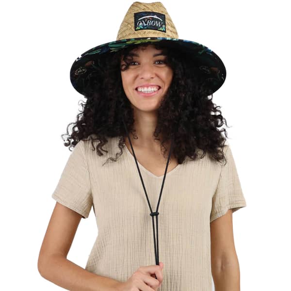 Chapeau randonnée OXBOW SHERIF LIFEGUARD COAST STRAW HAT NOIR