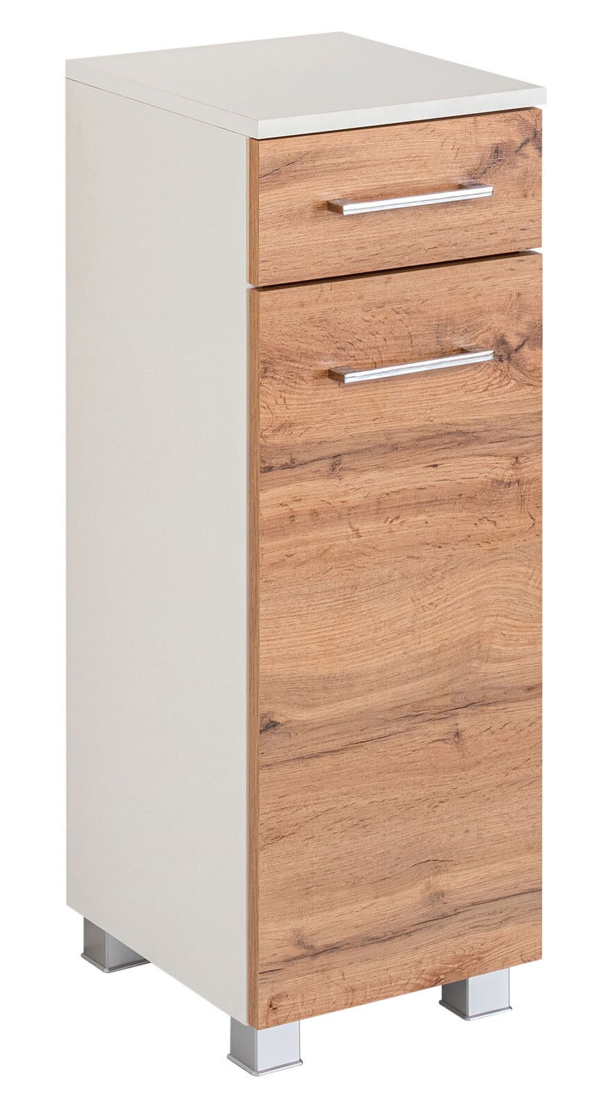 Unterschrank Paris 30x79x35 cm Graphit/Wotaneiche