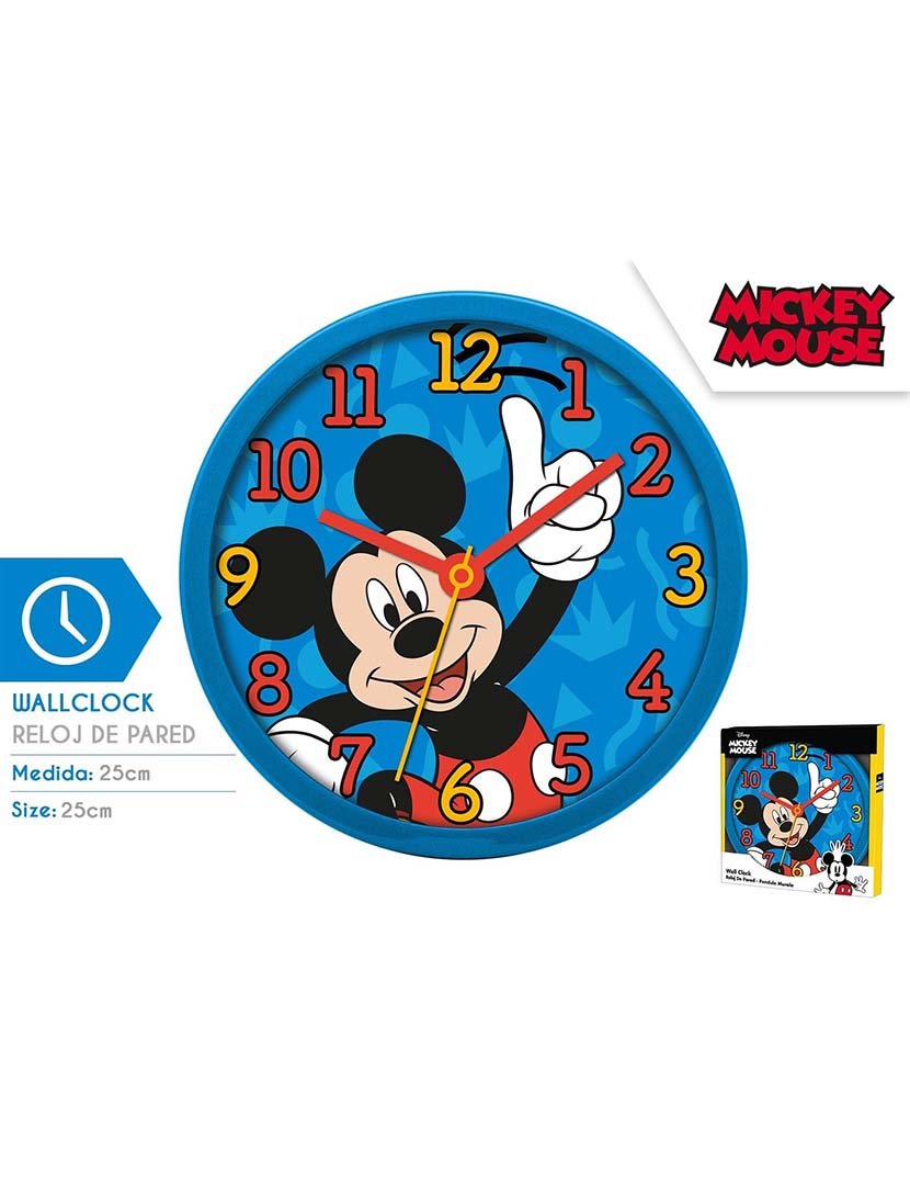 Mickey 6X1 Wall Clock