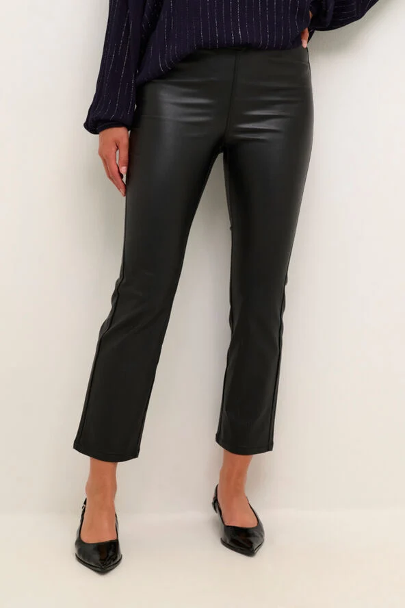 Kaffe KAada Crop Jeggins Black deep