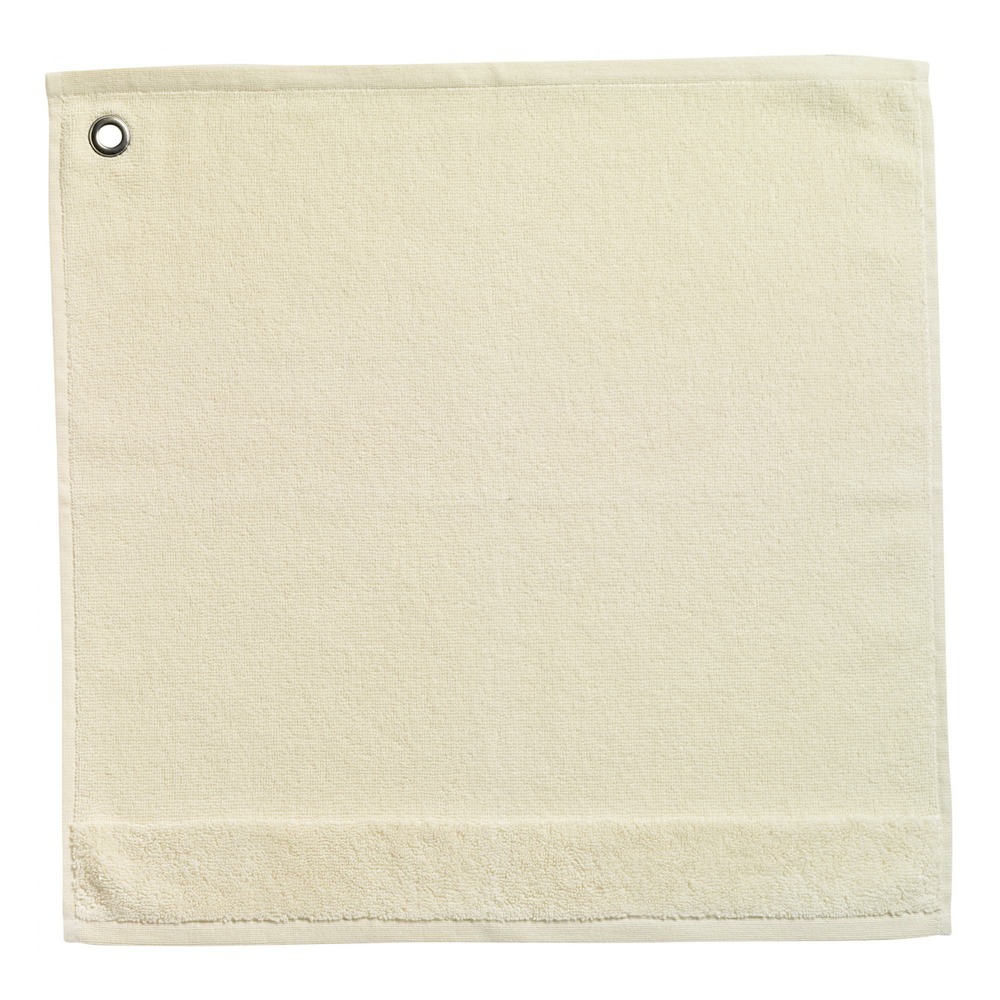 Essuie-mains oeillet curl ivoire 50 x 50 cm