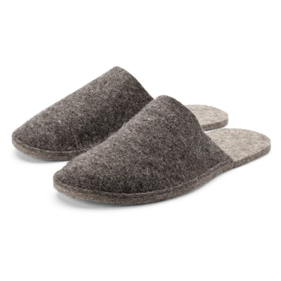 Reisepantoffel Steinschaf Unisex, Steingrau