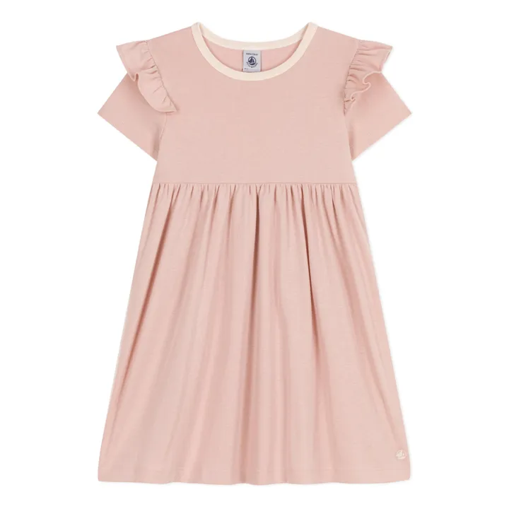 Petit Bateau Robe Mimi Unie | Rose