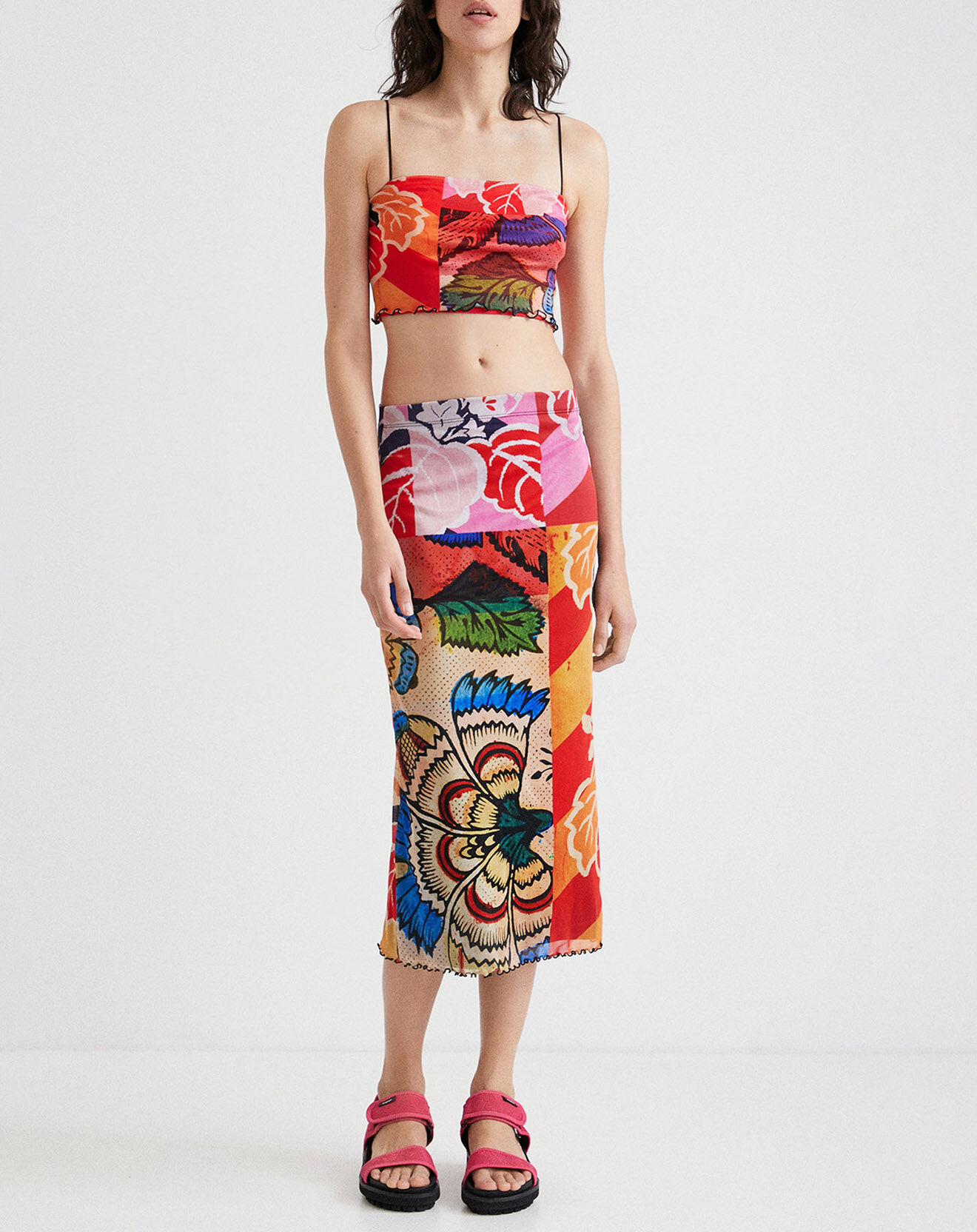 Desigual Jupe Victoire multicolore