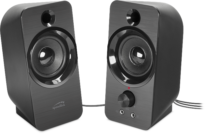 Speedlink - DAROC Stereo Højttaler, sort