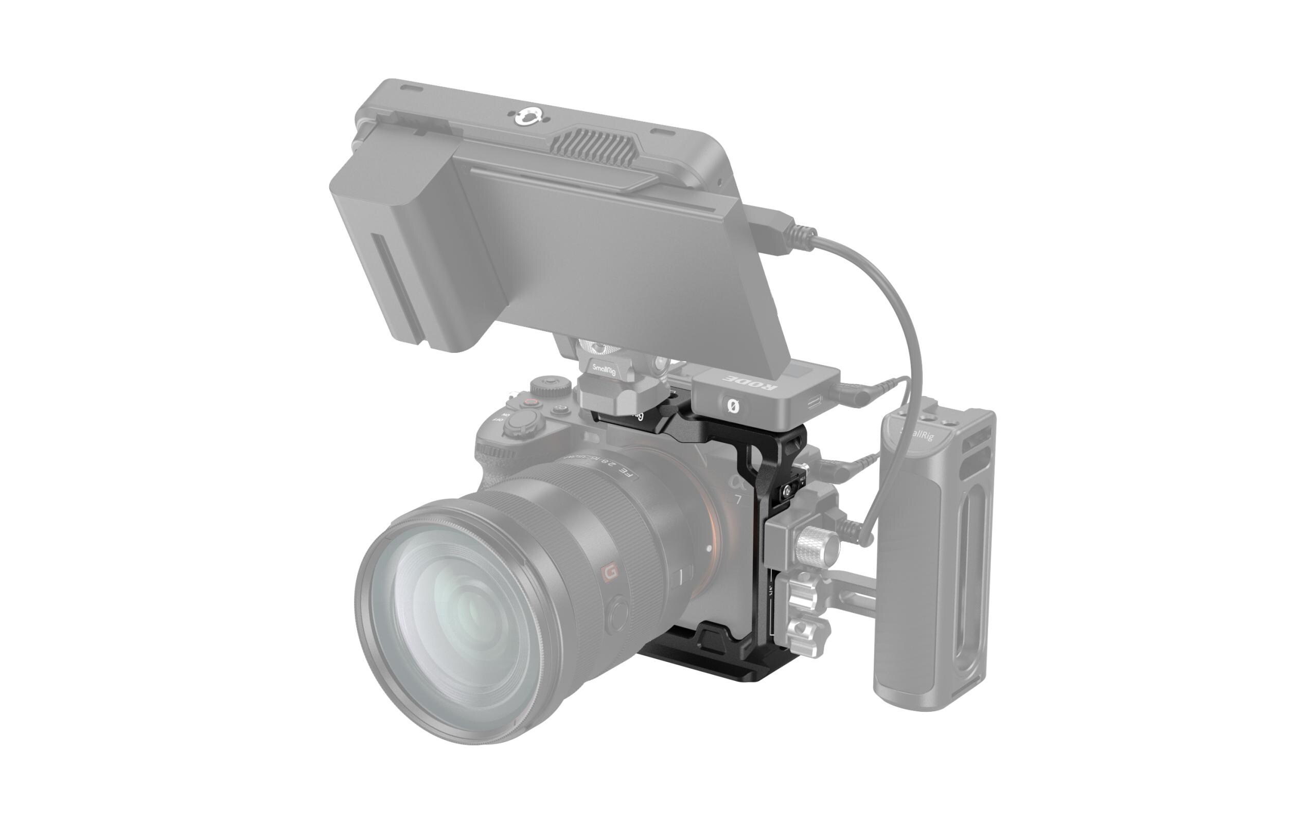 Cage Half Sony AlphaKamera Halbkäfig für Zubehörmontage