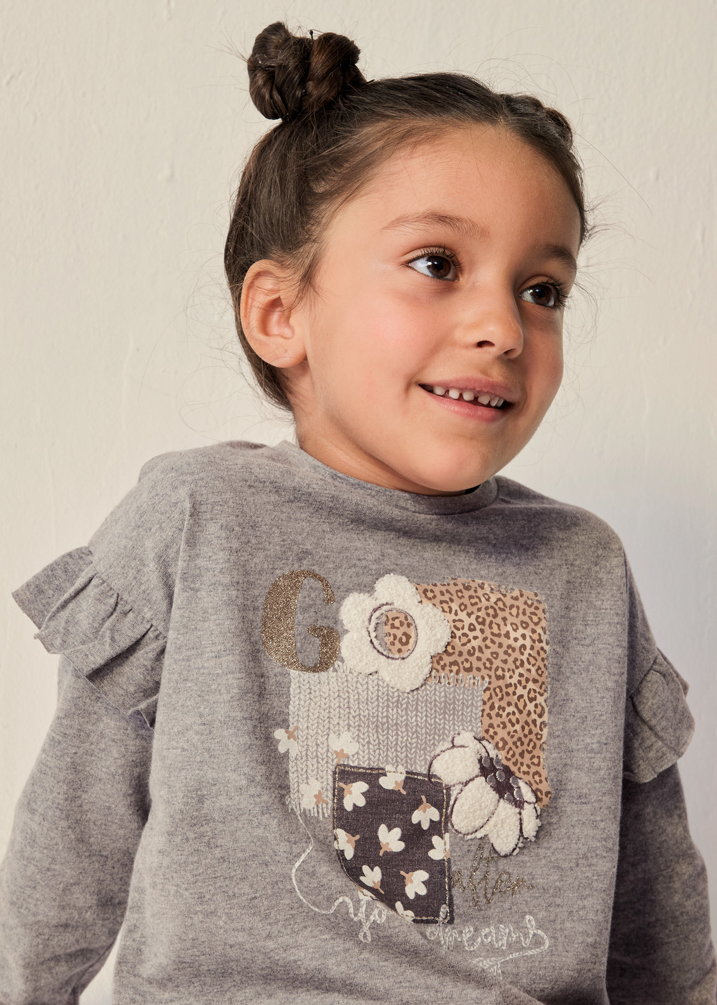 Camiseta estampada Better Cotton para meninas