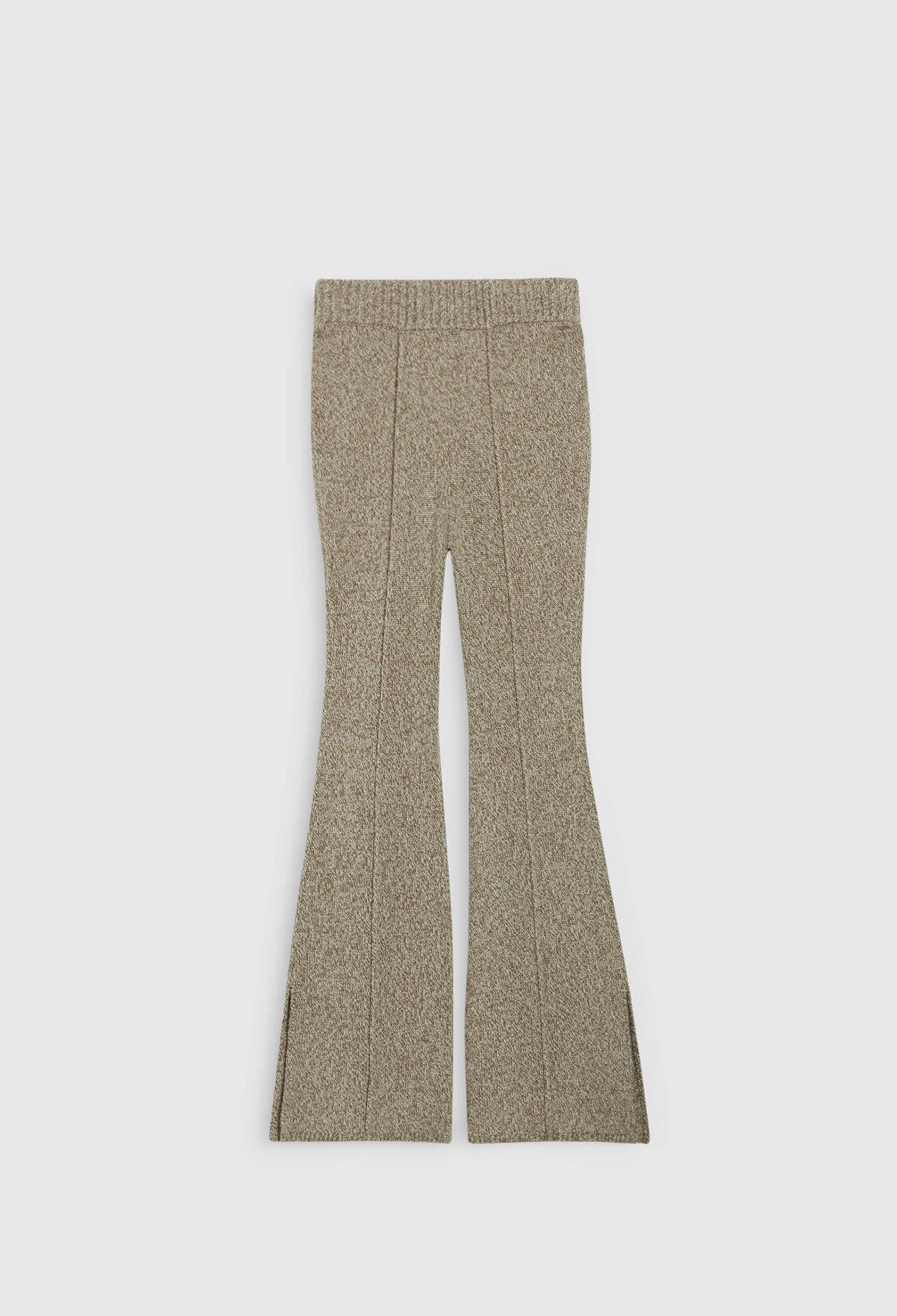 Pantalon evase maille
