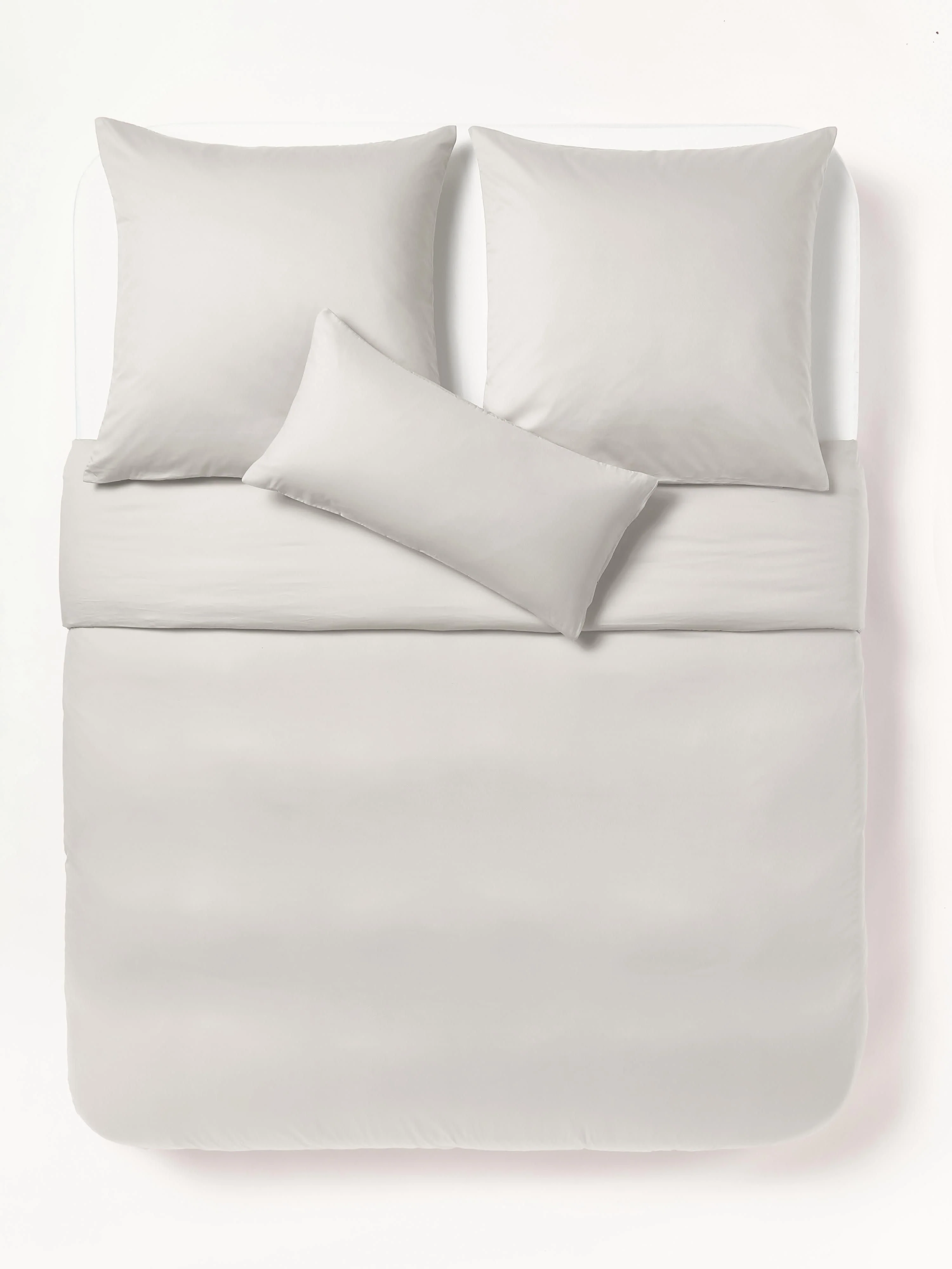 Katoensatijnen dekbedovertrek Comfort
