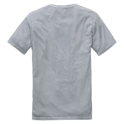 Herren-T-Shirt Crew Neck, Grau
