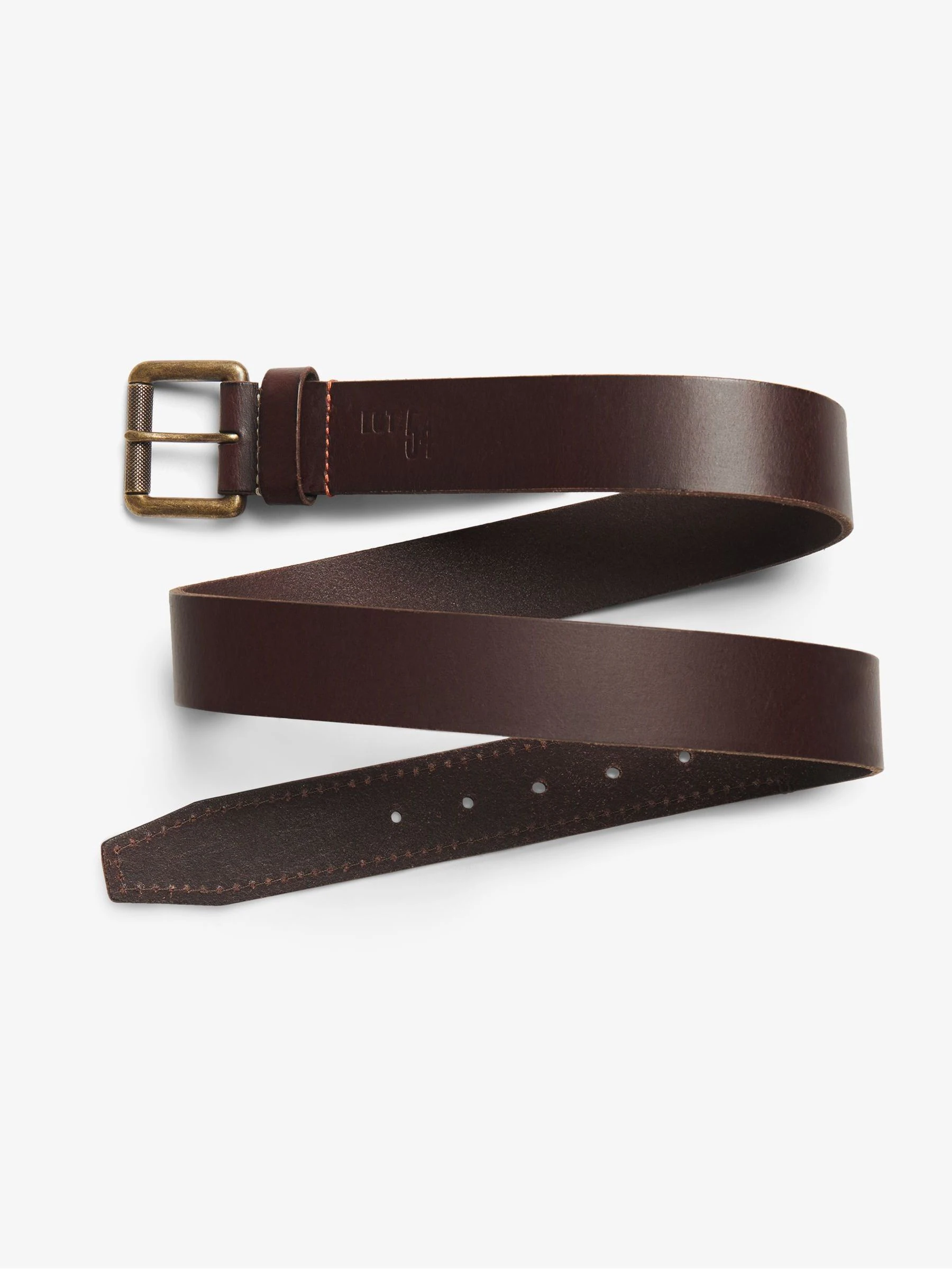 Bruin - Superdry Badgeman riem