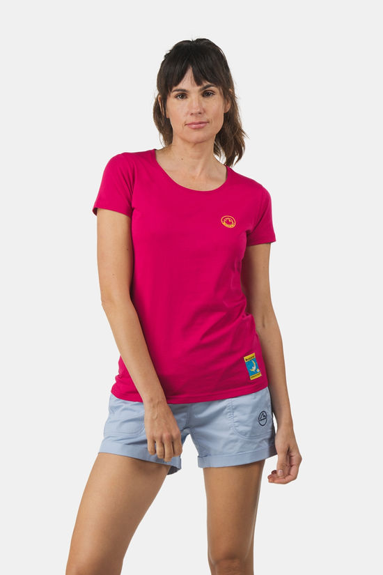 La Sportiva La Sportiva Climbing On The Moon T-Shirt Dames