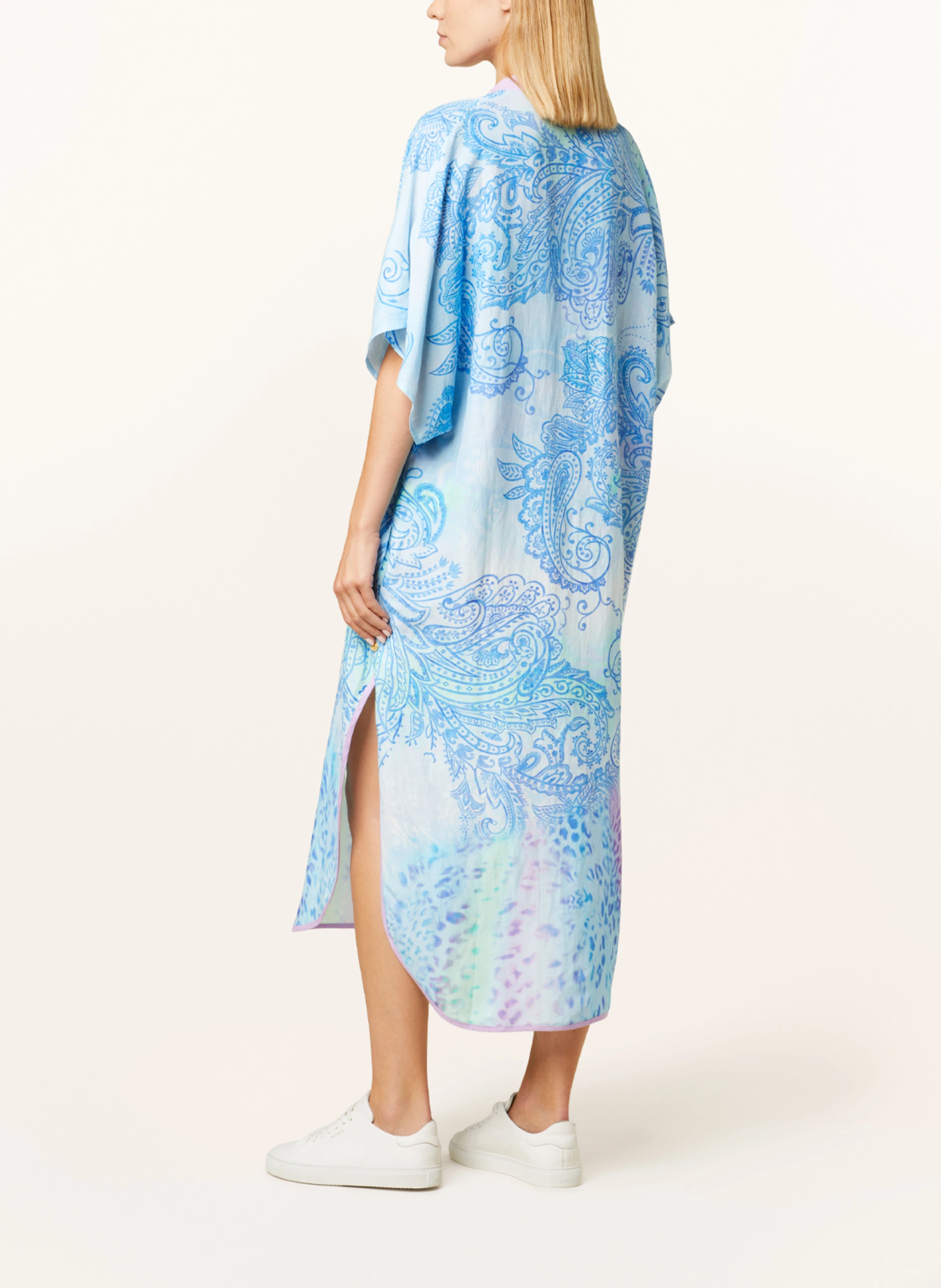 yippie hippie Kleid mit Leinen
