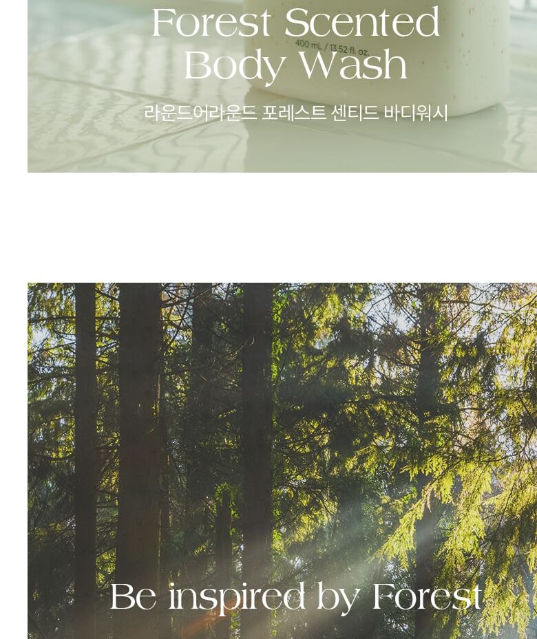 ROUND A'ROUND - Bodywash met bosgeur