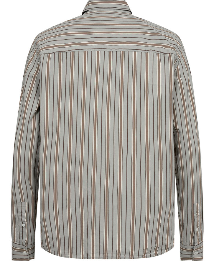 Wood Wood Aster Fun Pinstripe Shirt 90's stripe