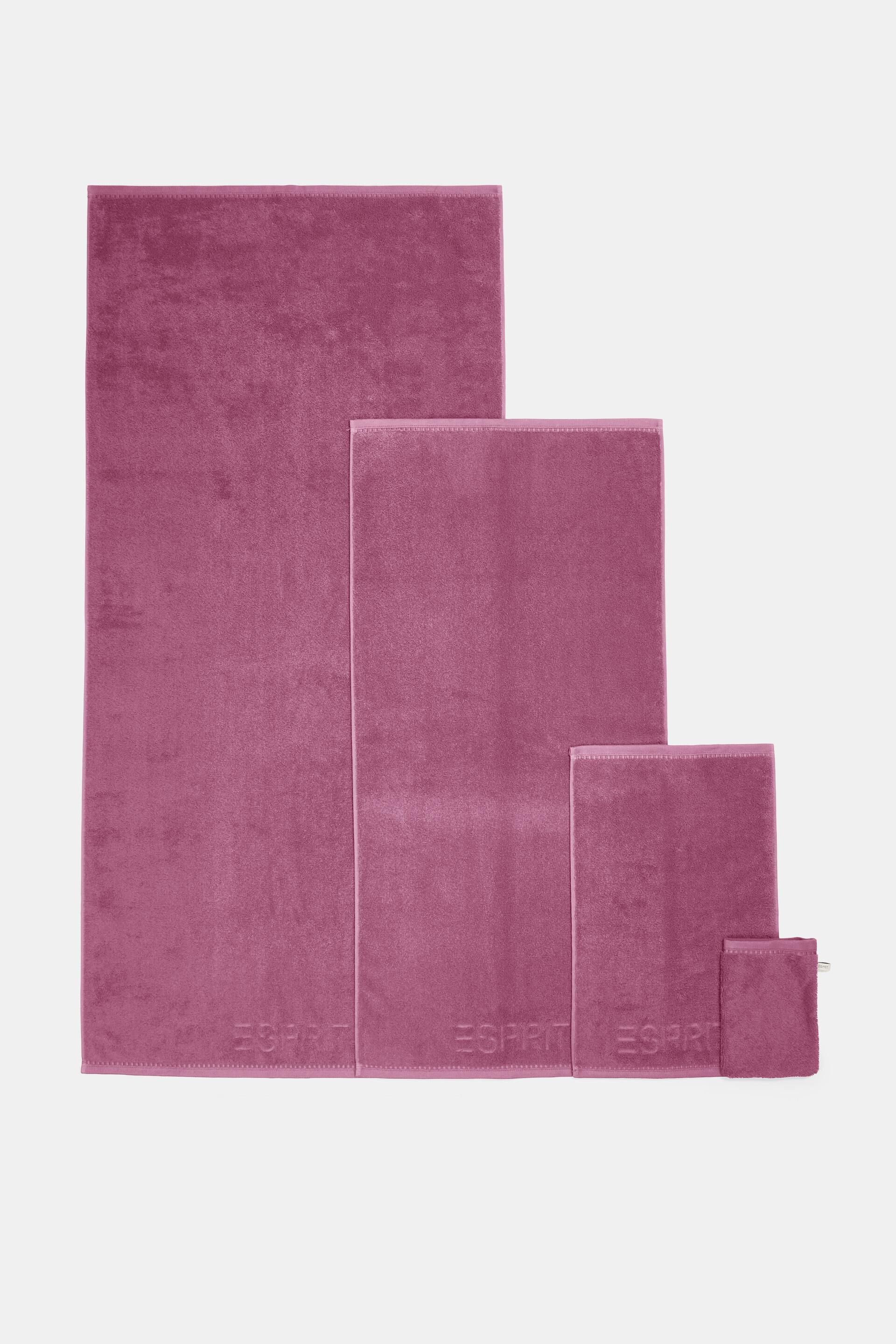 Collection de draps de bain en tissu éponge