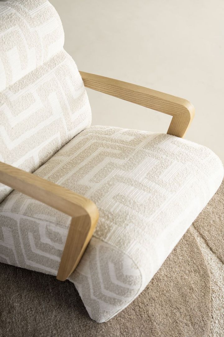 Fauteuil Olek Beige van Eleonora