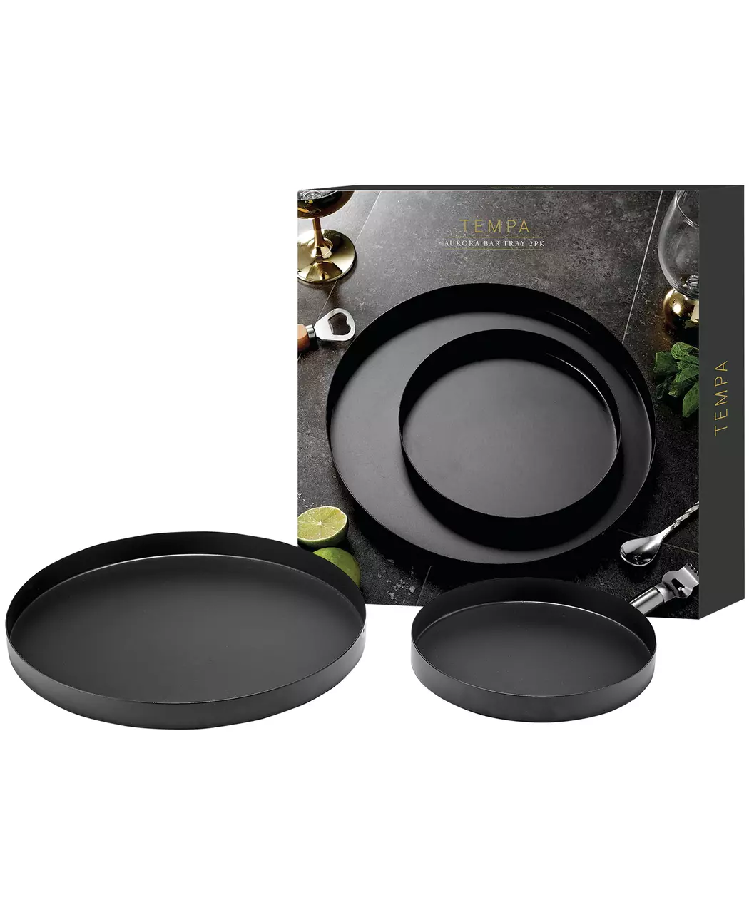 Tablett Aurora 2tlg.