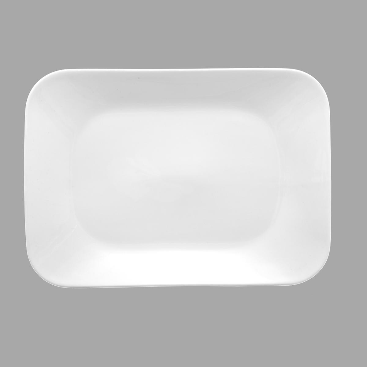 ASSIETTE DESSERT RECTANGLE ELEGANCE 23.5X17CM