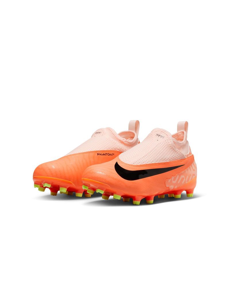 Chaussures de football Nike Phantom GX Academy FG/MG Orange pour enfant