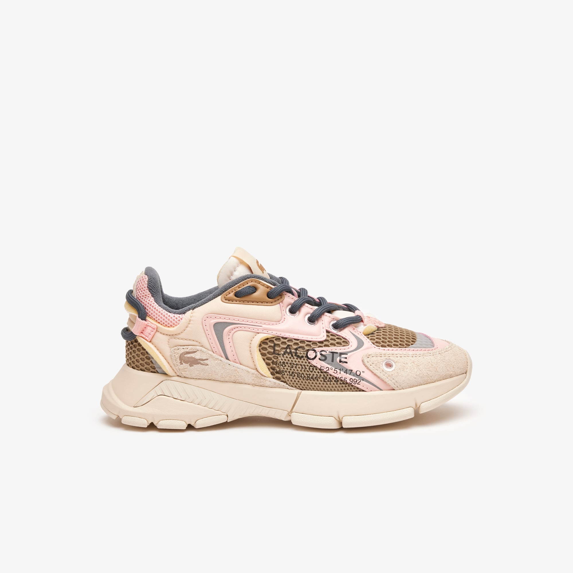 Sneakers L003 Neo femme en textile Sneakers - Blanc - Lacoste - Femme