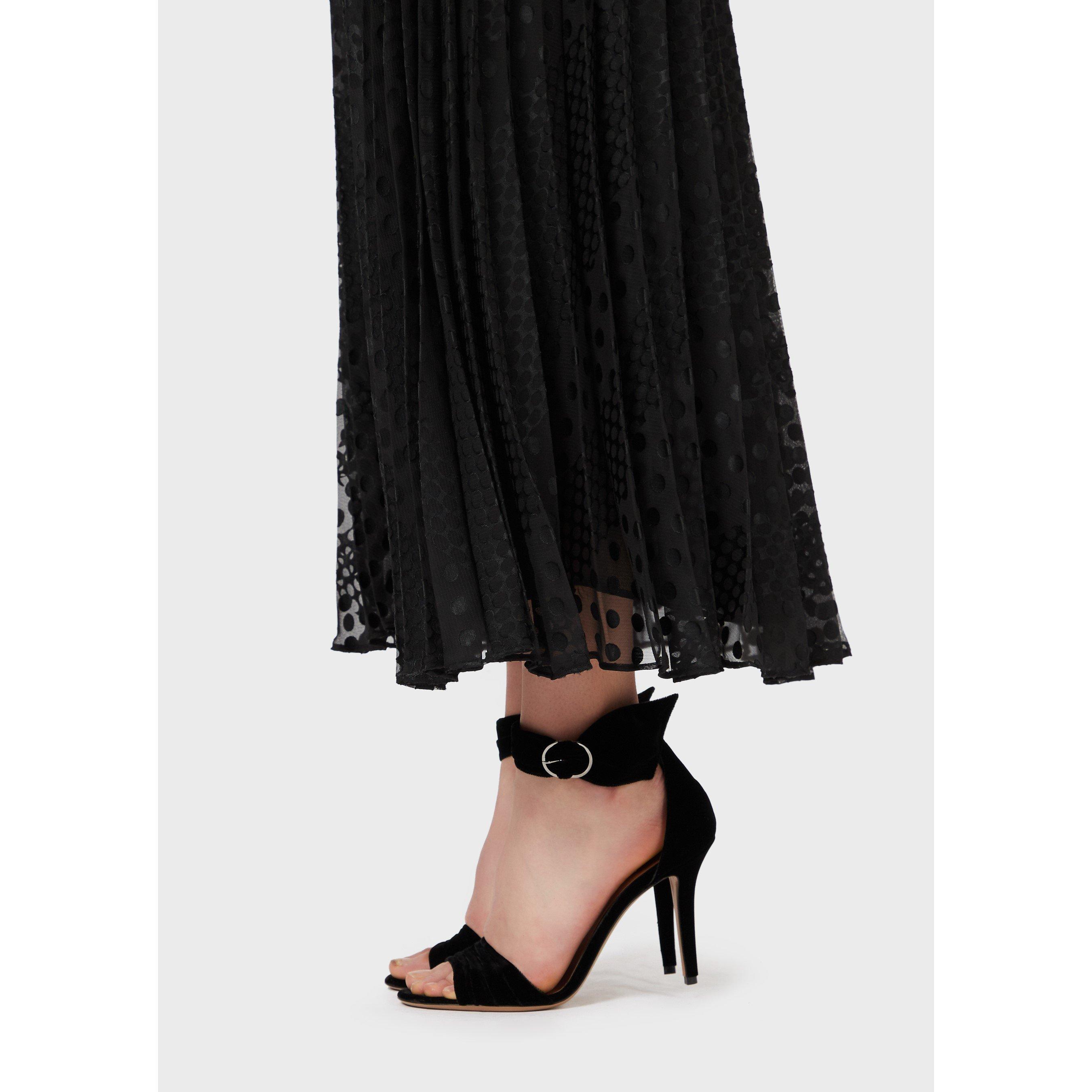 Emporio Armani Pleated Maxi Skirt