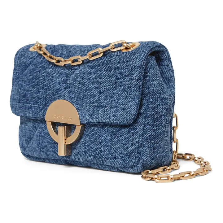 Vanessa Bruno Sac Nano Moon Lin | Bleu indigo