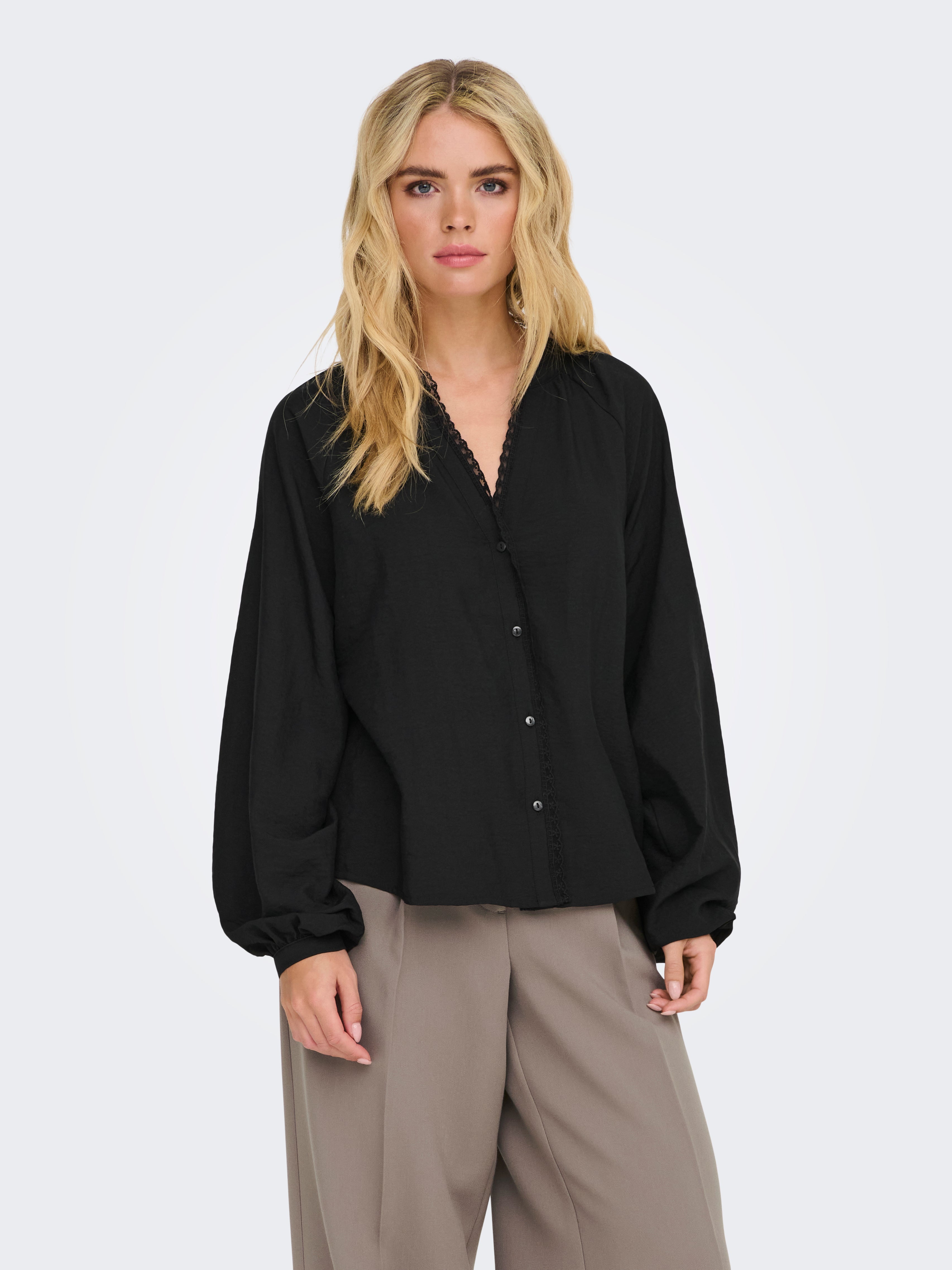 JDYLOLI Hemd Black