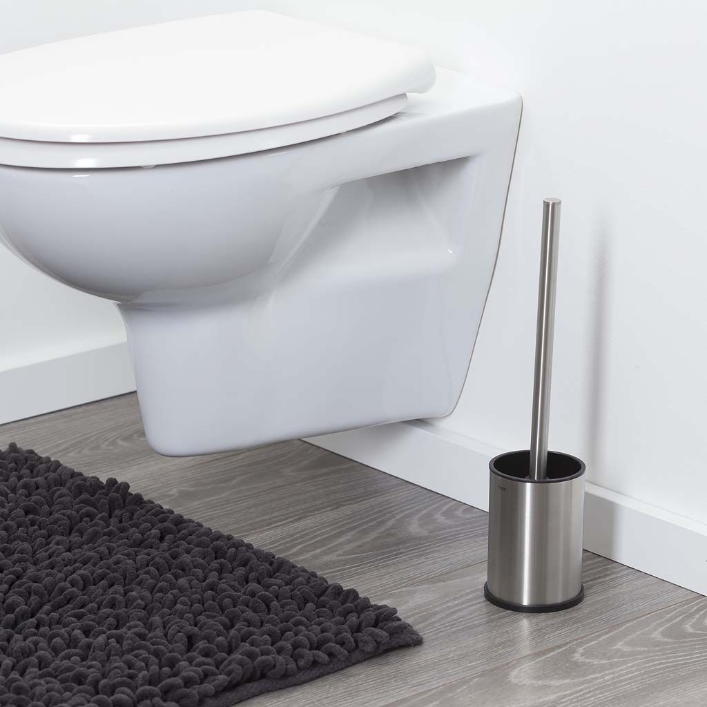 Tiger Colar Toiletborstelgarnituur vrijstaand RVS geborsteld