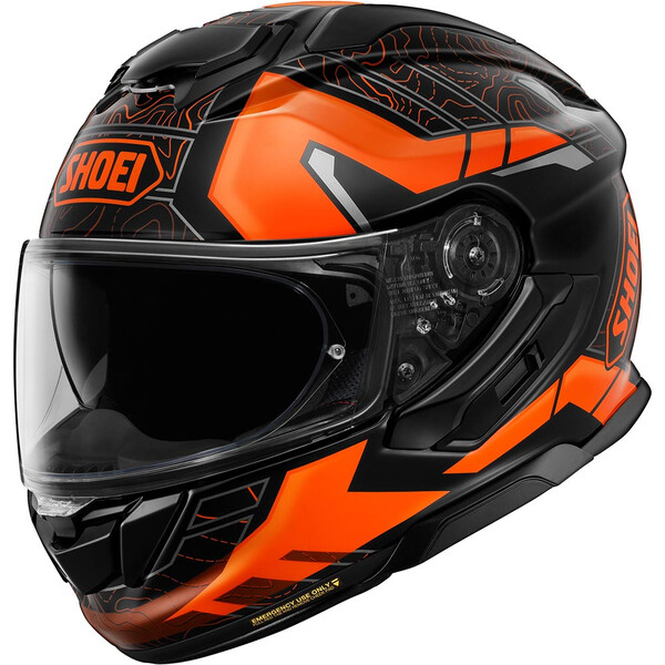 Shoei - Casque GT-Air 3 Hike TC-8 / Noir / Orange