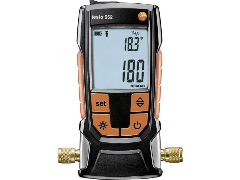 Trykmålingsudstyr testo 552 0 - 26.66 mbar