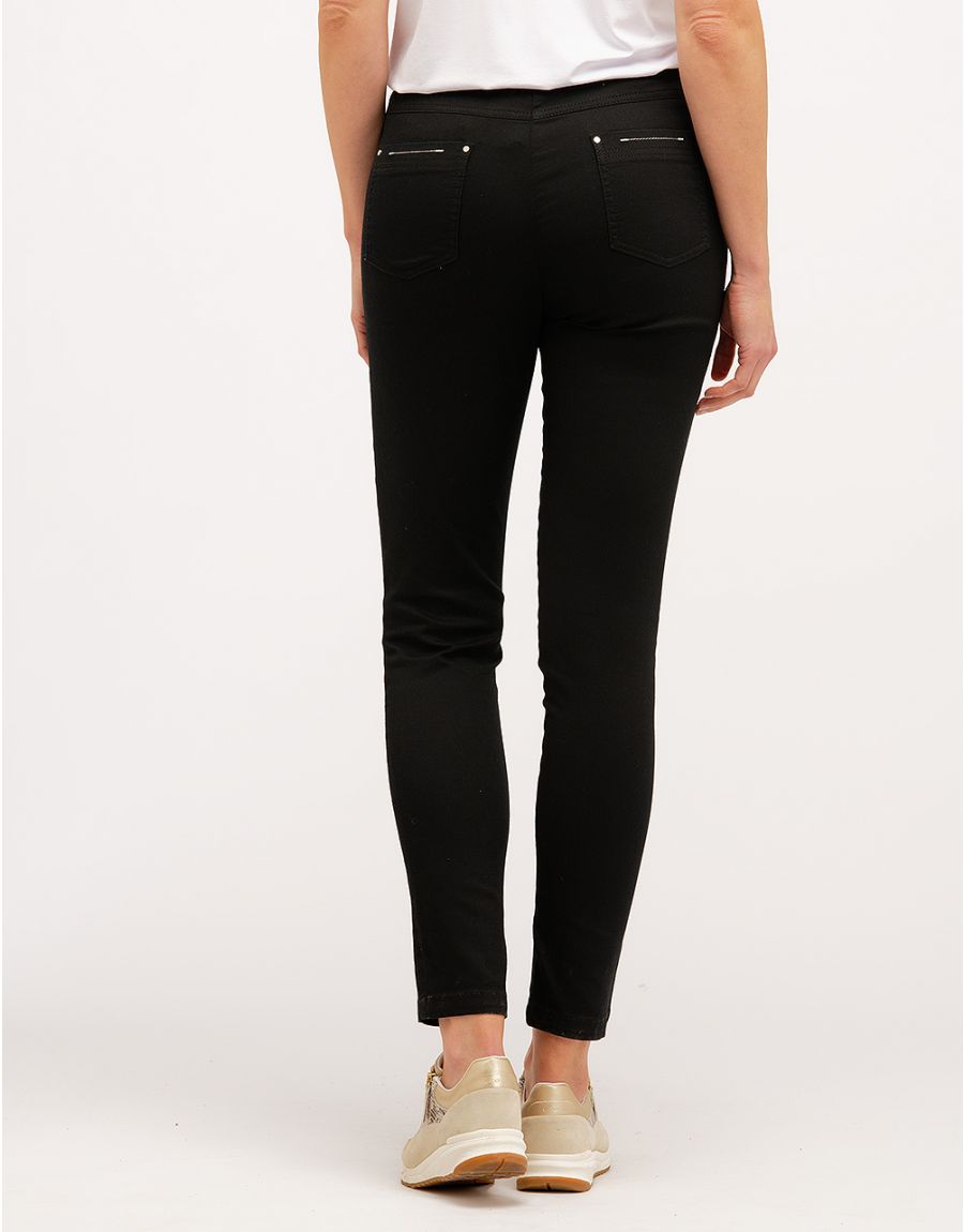 Pantalon noir stretch