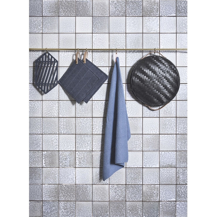 OYOY Living Design Sporta Bread Basket - Round Black