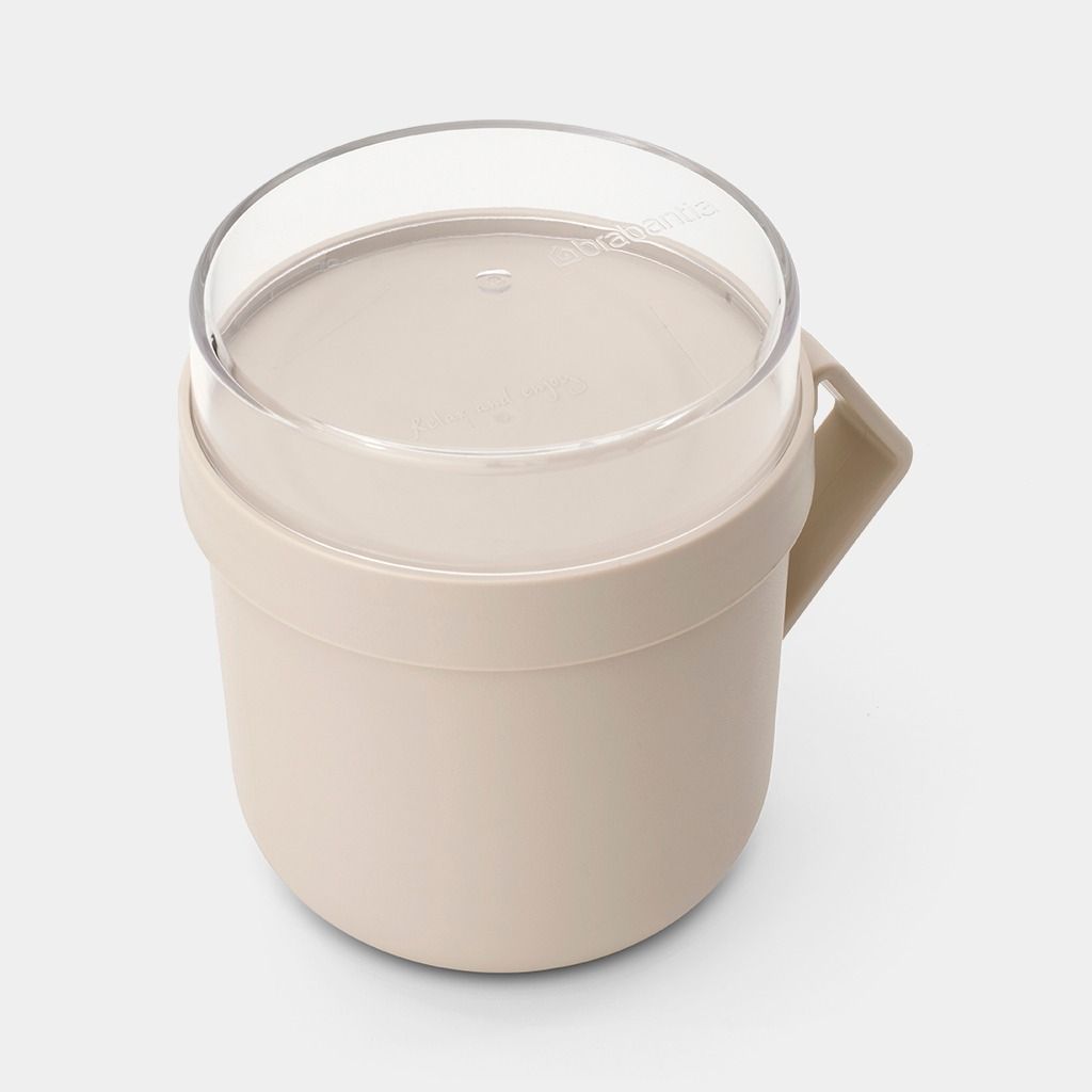 Make & Take Soepbeker, 0,6L, kunststof - Soft Beige