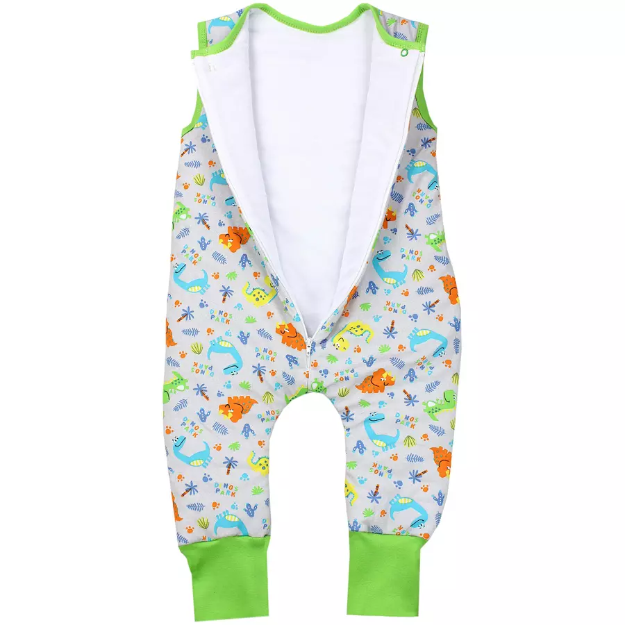 TupTam Baby  Winter Schlafsack mit Beinen 2,5 Tog graugrün