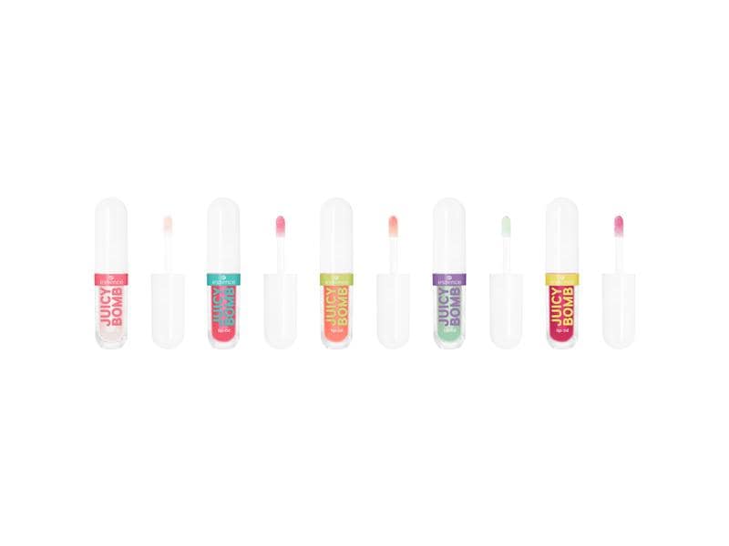 essence Geschenkset Juicy Bomb lip oil Set 01 Set mit 5 unterschiedlichen Lip Oils für glossy Lippen