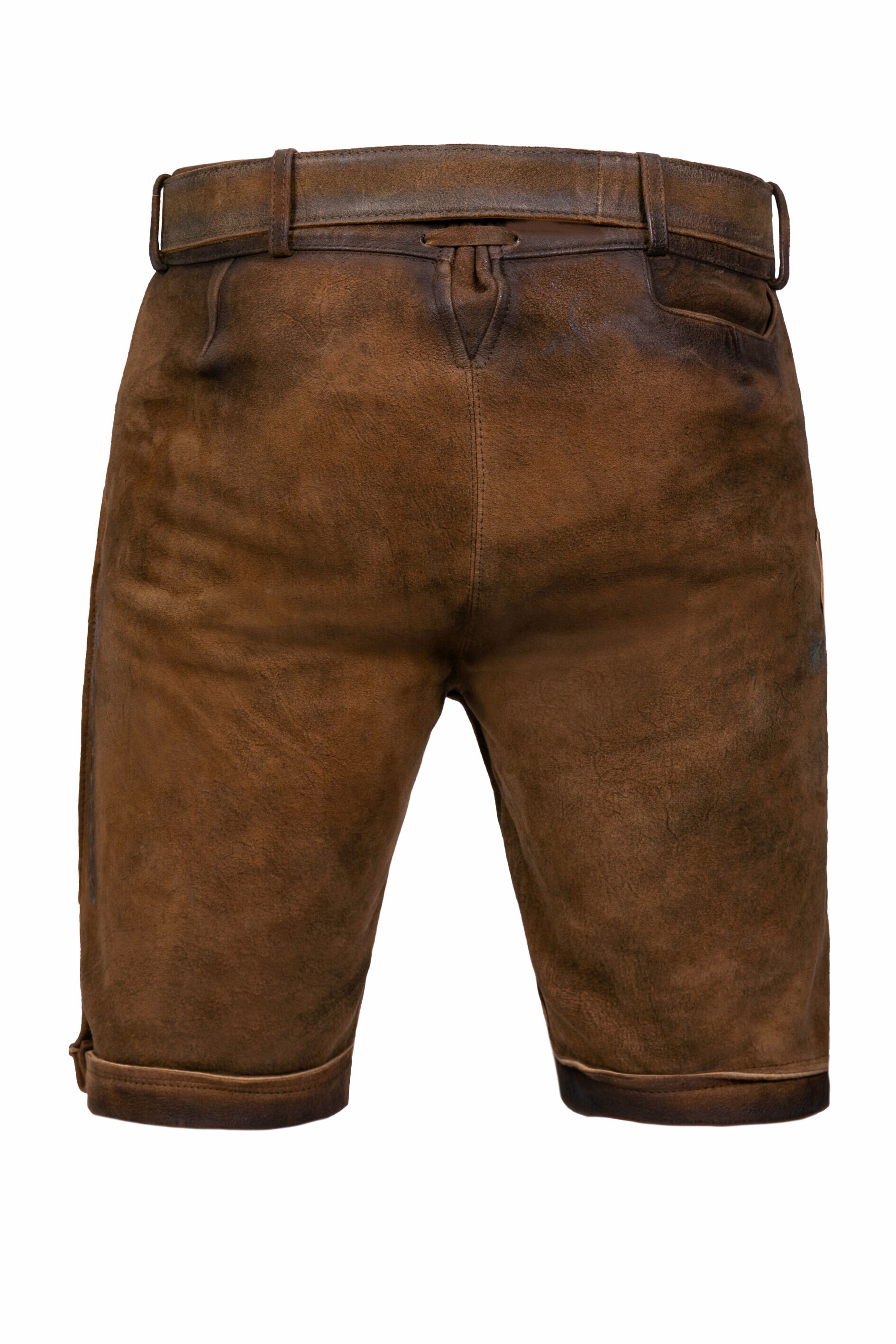 Kurze Wildbock Lederhose Jan
