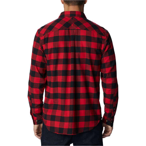 Chemise COLUMBIA FLARE GUN STRETCH FLANNEL MOUNTAIN RED/TWILL/BUFFALO CHECK