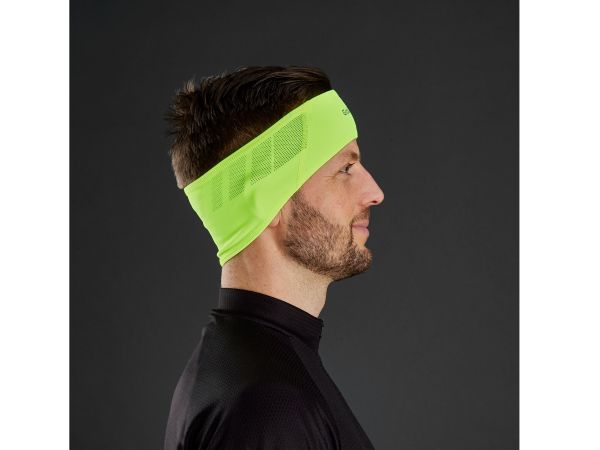 GripGrab Windproof Pandebånd, Hi-Vis