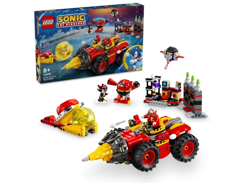LEGO Sonic 76999 Super Sonic mod Egg Drillster