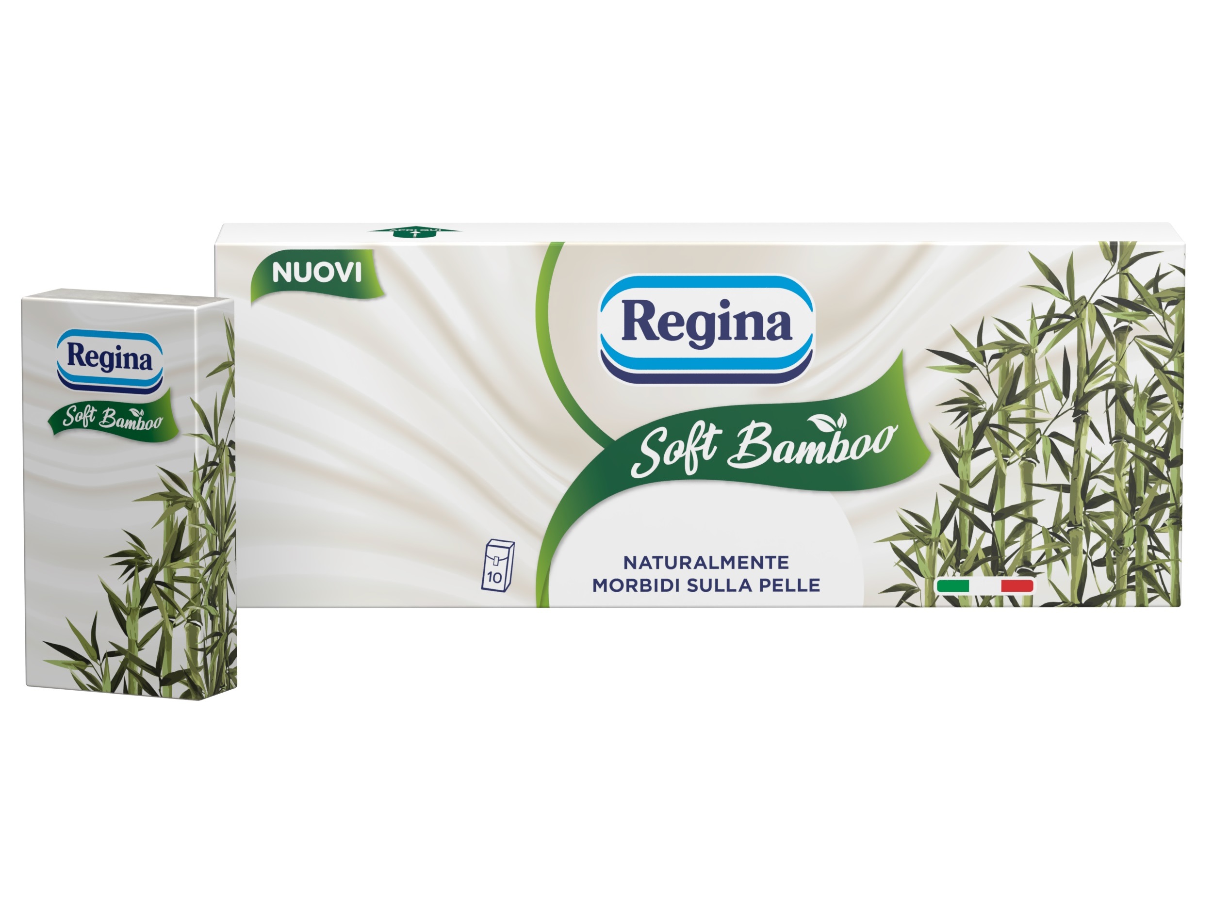 LENÇOS BOLSO REGINA SOFT BAMBU 4 FOLHAS 10UN