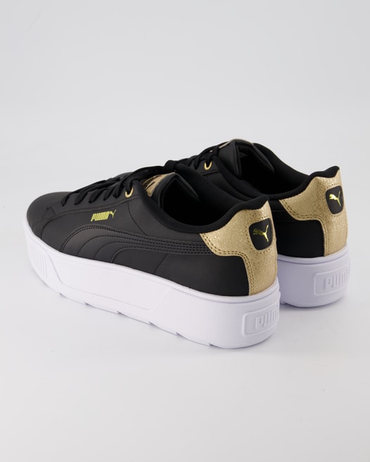 Puma Karmen Distressed Sneaker in Schwarz