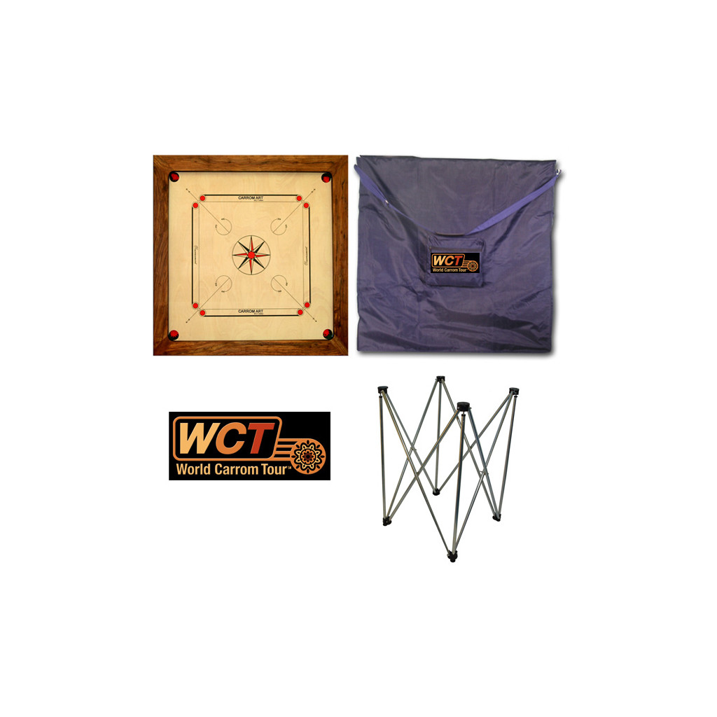 Pack Carrom W.C.T. Champion 88cm - Complet