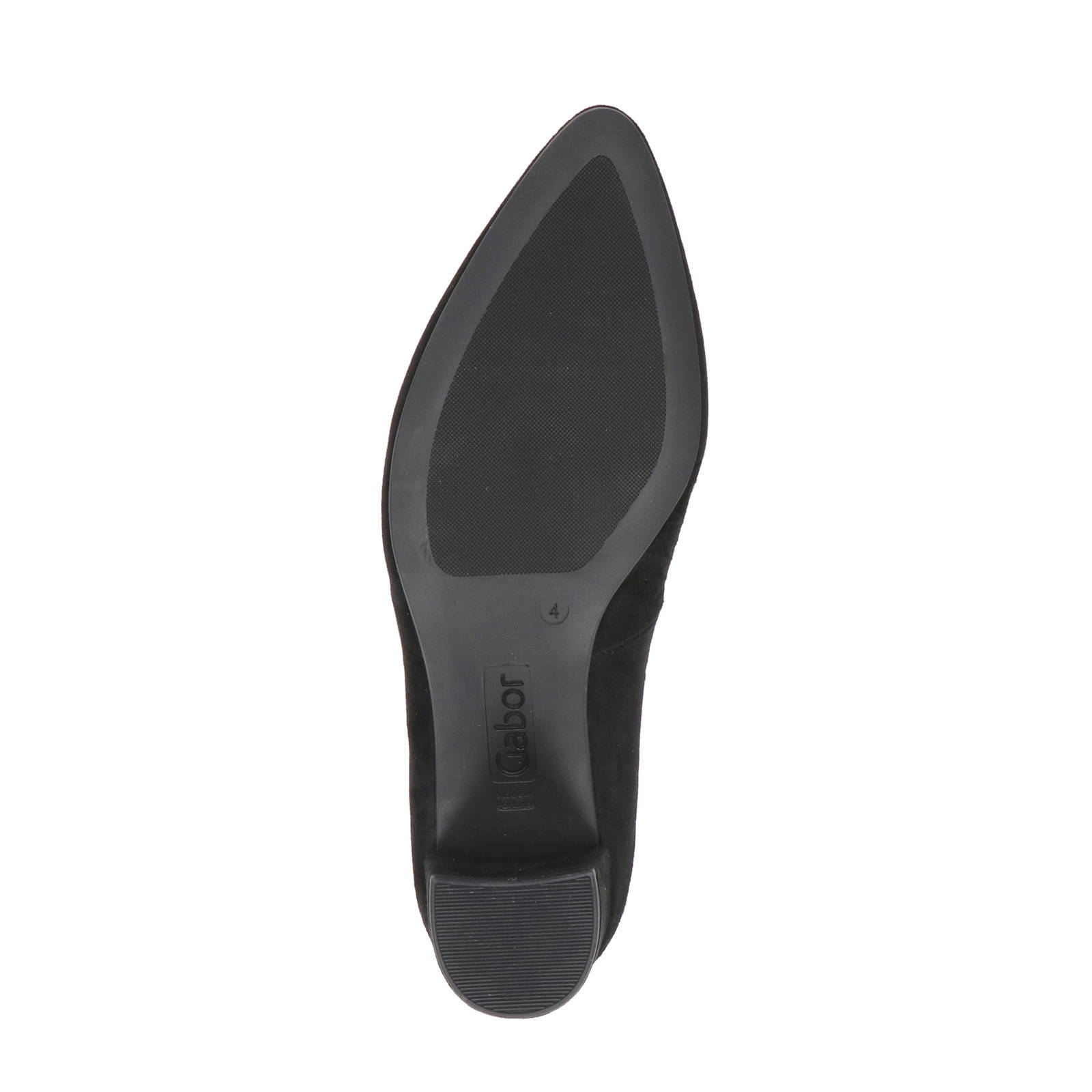 Gabor suède pumps donkerblauw