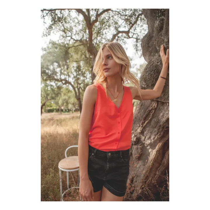 Marlot Paris Top Jane - Collection Femme | Orange