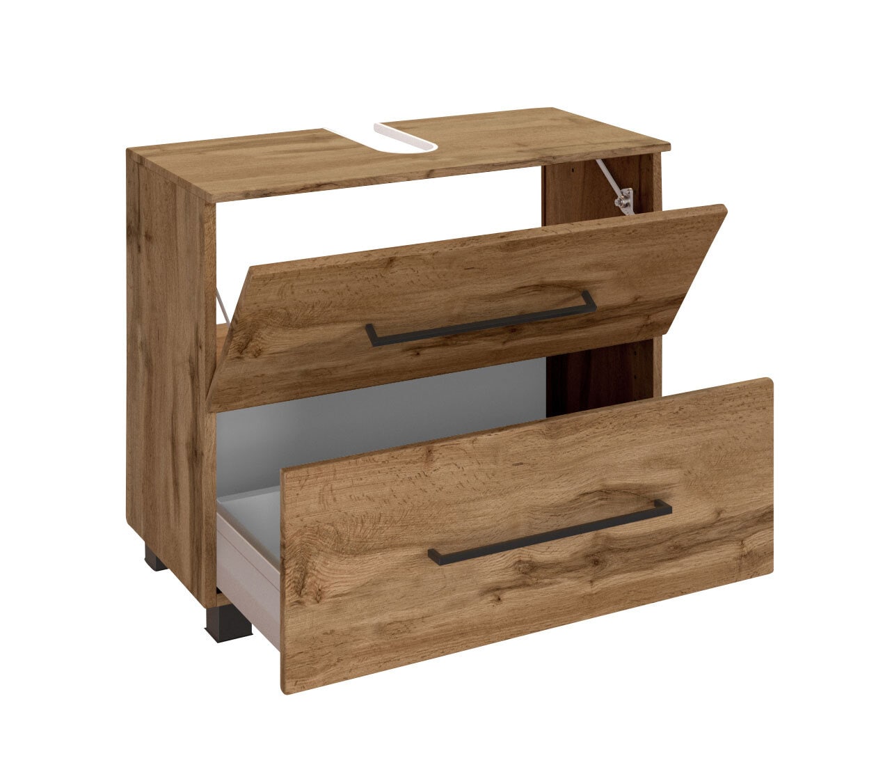 Waschbeckenunterschrank LUZERN 70 x 53 cm Wotan Eiche