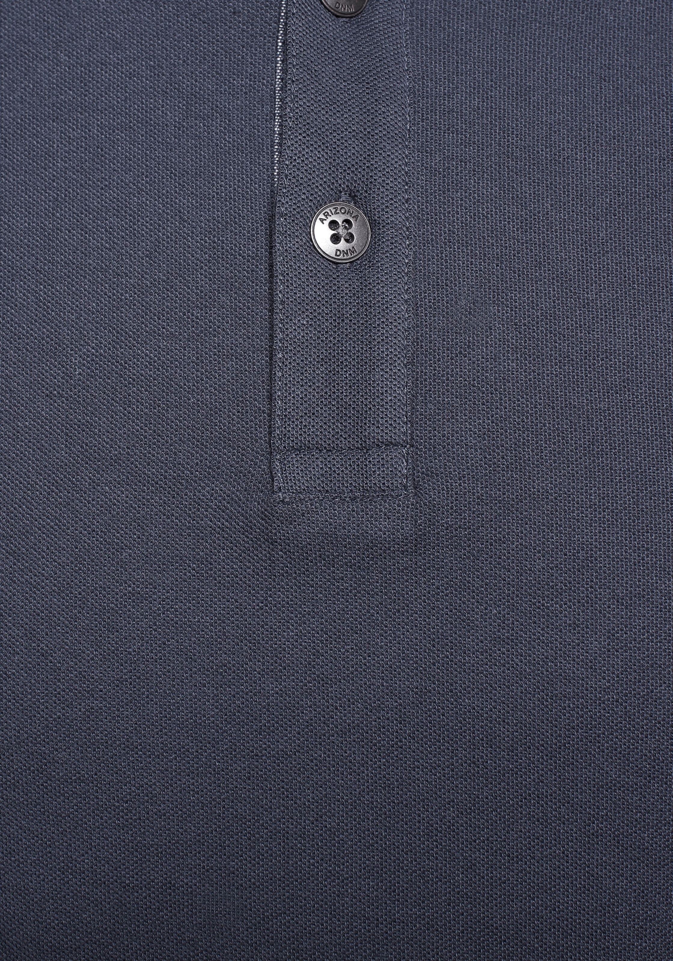 Arizona Poloshirt , Kurzarm,  mit Rippbündchen,  Polokragen,  aus Piqué-Stoff