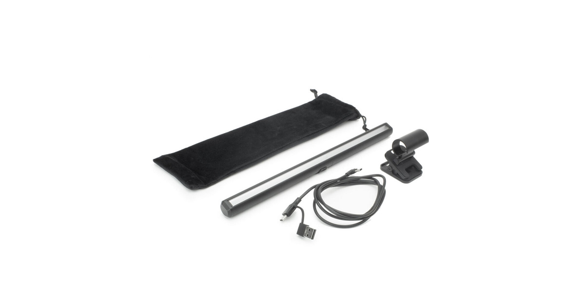ACT ConnectivityDimbare clip-on laptop LED-lichtbalk led-bar  (Zwart, USB-voeding, 3000K-6500K)