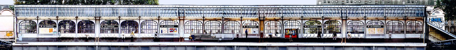 La Chapelle, Line #2 by Larry Yust - Limited Edition. Edition of: 150. Signed.