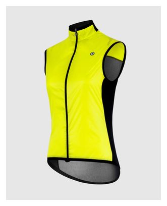 Veste Coupe Vent Sans-Manches Assos Uma GT C2 Jaune